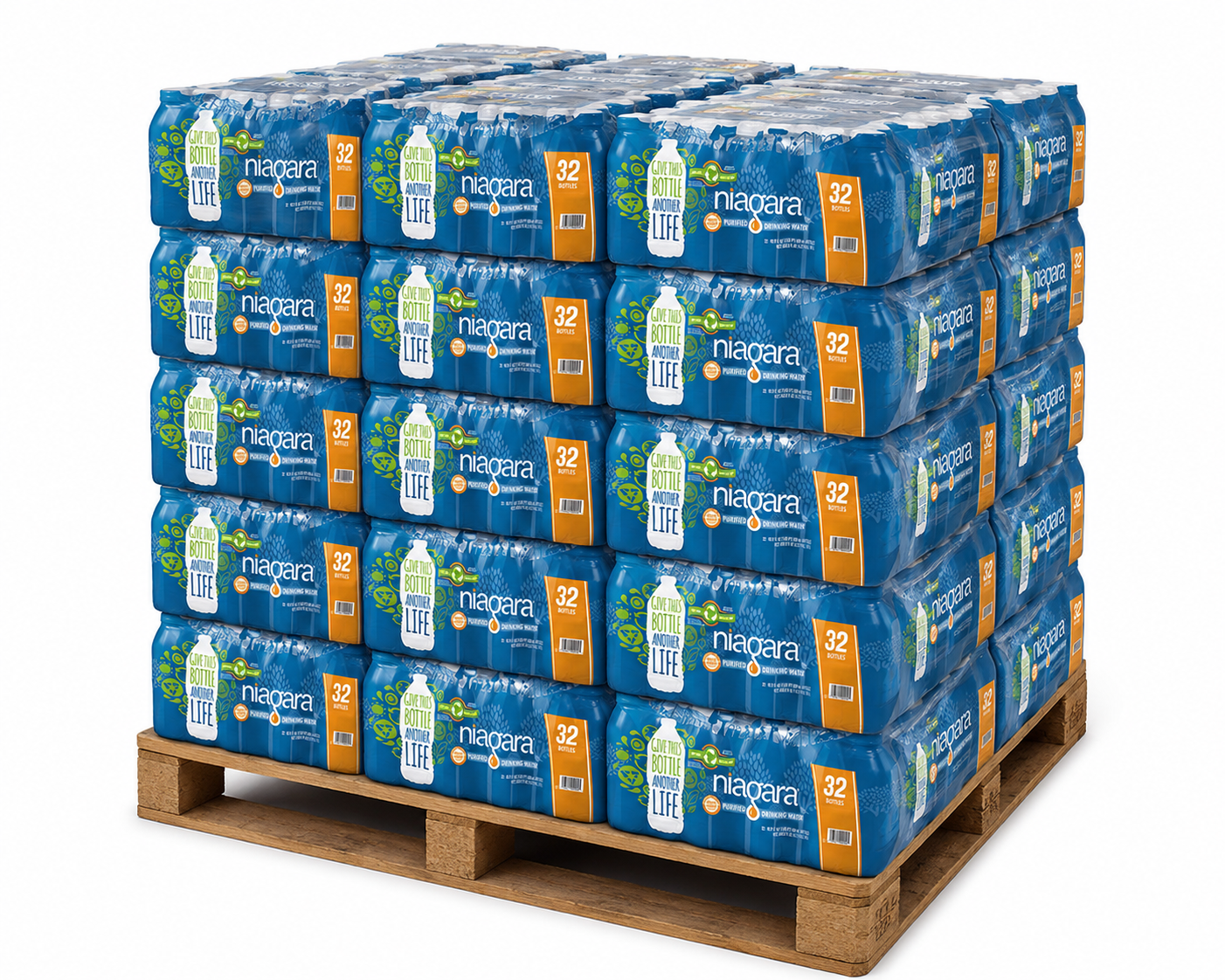 Niagara (16.9oz) 32pk per 60 Cases - Full Pallet