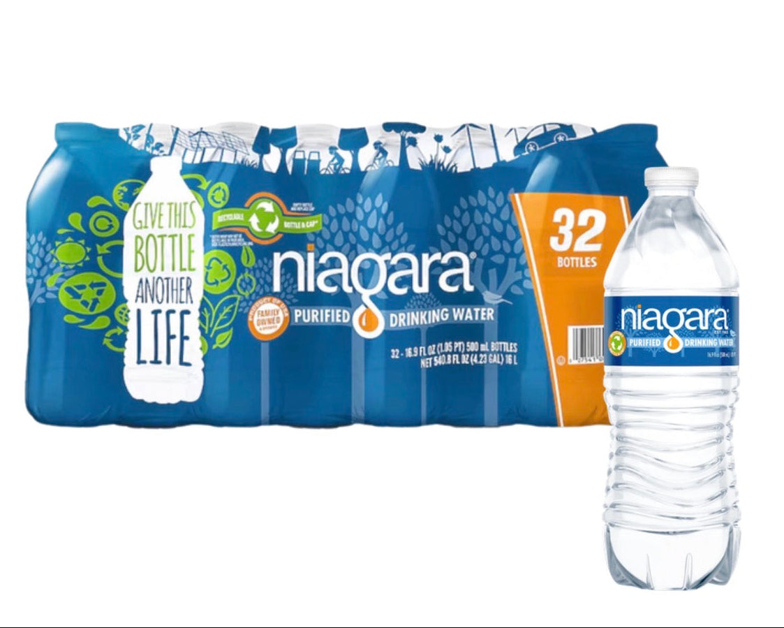 Niagara (16.9oz) 32pk per 30 Cases - Half Pallet